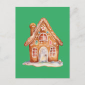 Gingerbread Wishes Briefkaart (Voorkant)