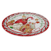 Gingerbread Wishes & Candy Cane Kusses Snijplank (Hoek)