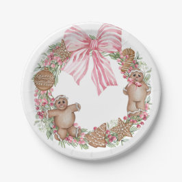 Gingerbread Wishes krans Papieren Bordje