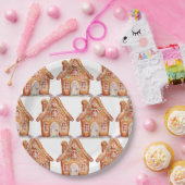 Gingerbread Wishes Papieren Bordje (Feest)