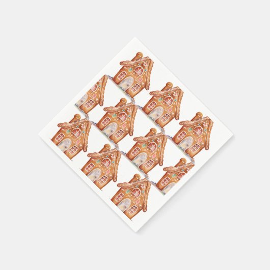 Gingerbread Wishes Servet (Hoek)