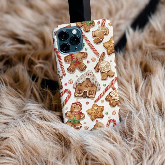 Gingerbread Wonderland Kerstpatroon | Festief Case-Mate iPhone Case