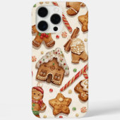 Gingerbread Wonderland Kerstpatroon | Festief Case-Mate iPhone Case (Achterkant)