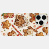Gingerbread Wonderland Kerstpatroon | Festief Case-Mate iPhone Case (Achterkant (horizontaal))