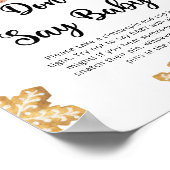Gingerbread - Zeg niet baby Poster (Hoek)