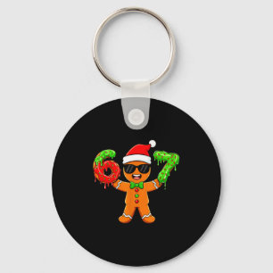 Gingerbread Zes Zeven 67 Meme 6 7 Grappige Kerstmi Sleutelhanger