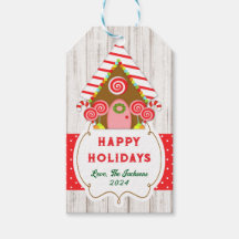 Gingerbreadhuis Hanglabel