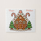 Gingerbreadhuis Legpuzzel (Horizontaal)