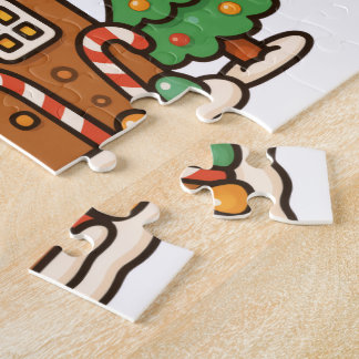 Gingerbreadhuis Legpuzzel