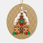 Gingerbreadhuis Ornament (Links)