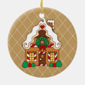 Gingerbreadhuis Ornament (Achterkant)