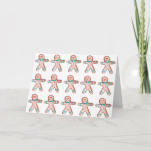 Gingerbreadkunst voor een goed doel kaart