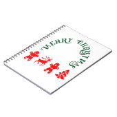 Gingerbreadman Notitieboek (Linkerzijde)