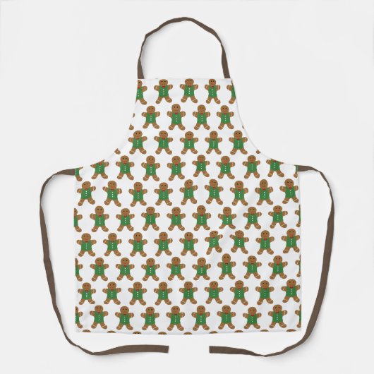 Gingerbreadman Schort (Voorkant)