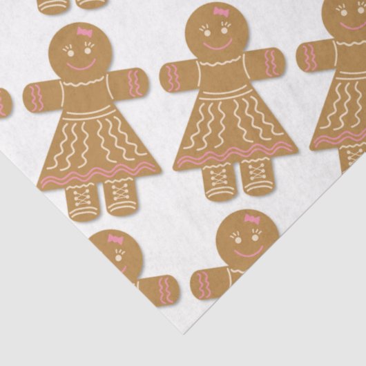 Gingerbreads Tissuepapier (Detail)