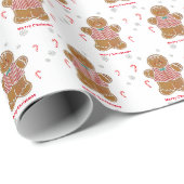 Gingerbreald- en snoeprietpapier cadeaupapier (Rol Hoek)
