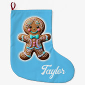 GingerBrooBoy Grote Kerstsok (Voorkant)