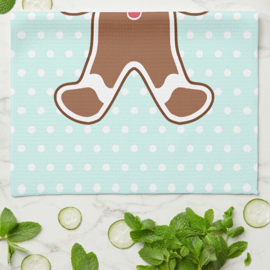 GingerbrooBoy Kitchen Towel Theedoek (Gevouwen)