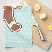 GingerbrooBoy Kitchen Towel Theedoek (Quarter Fold)