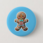 GingerBrooBoy Ronde Button 5,7 Cm (Voorkant)