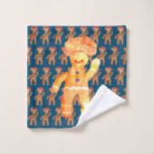 Gingerbrood Bad Handdoek (Wasdoekje)
