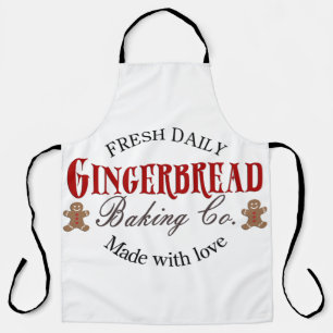 Gingerbrood bakkerij schort