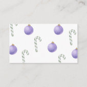 Gingerbrood-boeken voor baby-kaartje informatiekaartje (Achterkant)