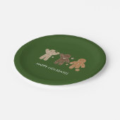 Gingerbrood Bord voor feestdagen (Gekanteld)