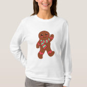 Gingerbrood Boy T-Shirt (Voorkant)