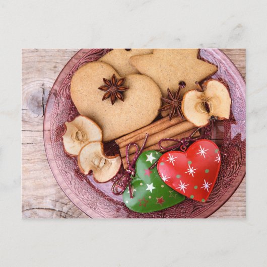 Gingerbrood Briefkaart (Voorkant)