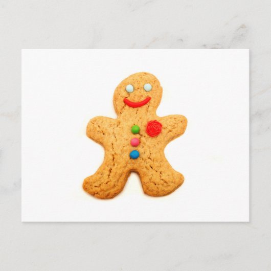Gingerbrood Briefkaart (Voorkant)