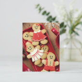 Gingerbrood Briefkaart (Staand voorkant)