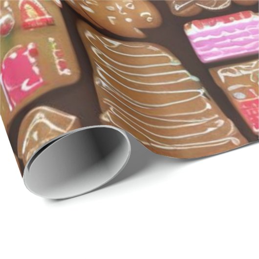 Gingerbrood Cadeaupapier (Rol Hoek)