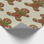 Gingerbrood Cadeaupapier (Hoek)