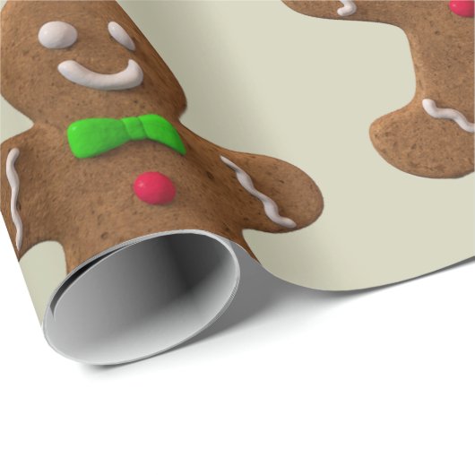 Gingerbrood Cadeaupapier (Rol Hoek)