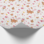 Gingerbrood Cadeaupapier (Hoek)