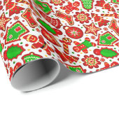 Gingerbrood Cadeaupapier (Rol Hoek)