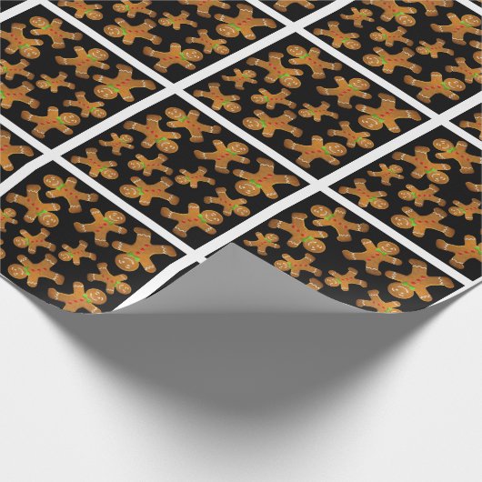 Gingerbrood Cadeaupapier (Hoek)