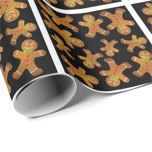 Gingerbrood Cadeaupapier (Rol Hoek)