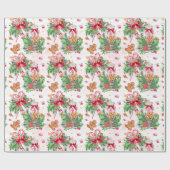 Gingerbrood Cadeaupapier (Vlak)