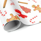 Gingerbrood Cadeaupapier (Rol Hoek)