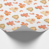 Gingerbrood Cadeaupapier (Hoek)