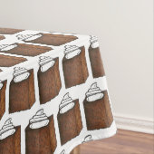 Gingerbrood Cake Slice-kerstcadeaudag Tafelkleed (Voorbeeld)