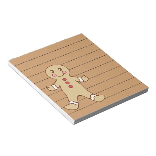 Gingerbrood Chocolade Notitieblok (Schuin)