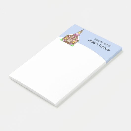 Gingerbrood Church Persoonlijk Post-it® Notes (Schuin)