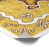 GingerBrood Cookie Art Print Poster (Hoek)