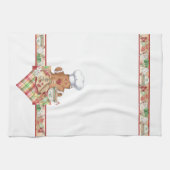 Gingerbrood Cookie Baker Chef Kitchen Towel Theedoek (Horizontaal)