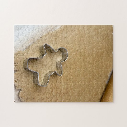 Gingerbrood Cookie Cutter Food Legpuzzel (Horizontaal)