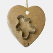 Gingerbrood Cookie Cutter Keramisch Ornament (Rechts)