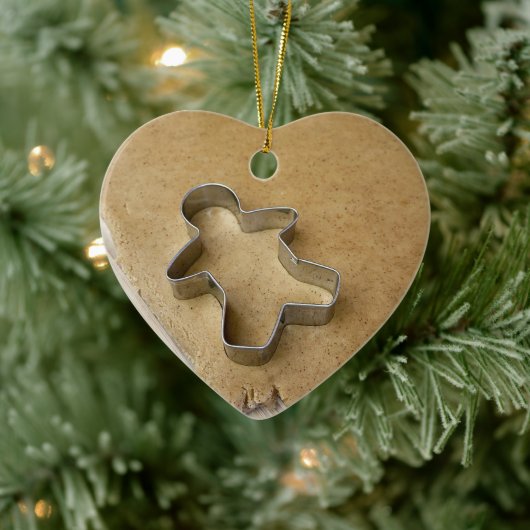 Gingerbrood Cookie Cutter Keramisch Ornament (Boom)